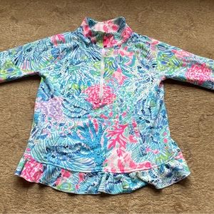 Lilly Pulitzer pull over girls jacket